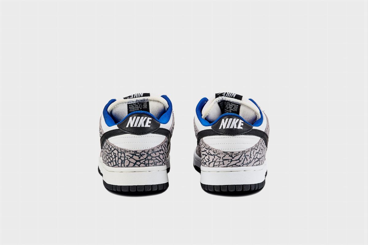 Nike - Bundle Pack - Dunk Sb Supreme White Cement e Black Cement / Taglie Us 10 Eur 44