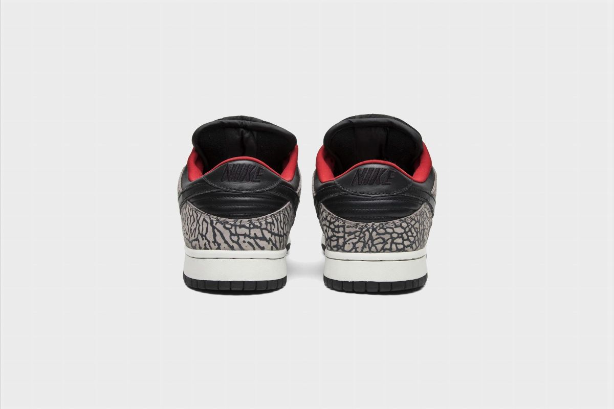 Nike - Bundle Pack - Dunk Sb Supreme White Cement e Black Cement / Taglie Us 10 Eur 44
