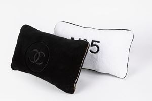 Due cuscini da spiaggia 