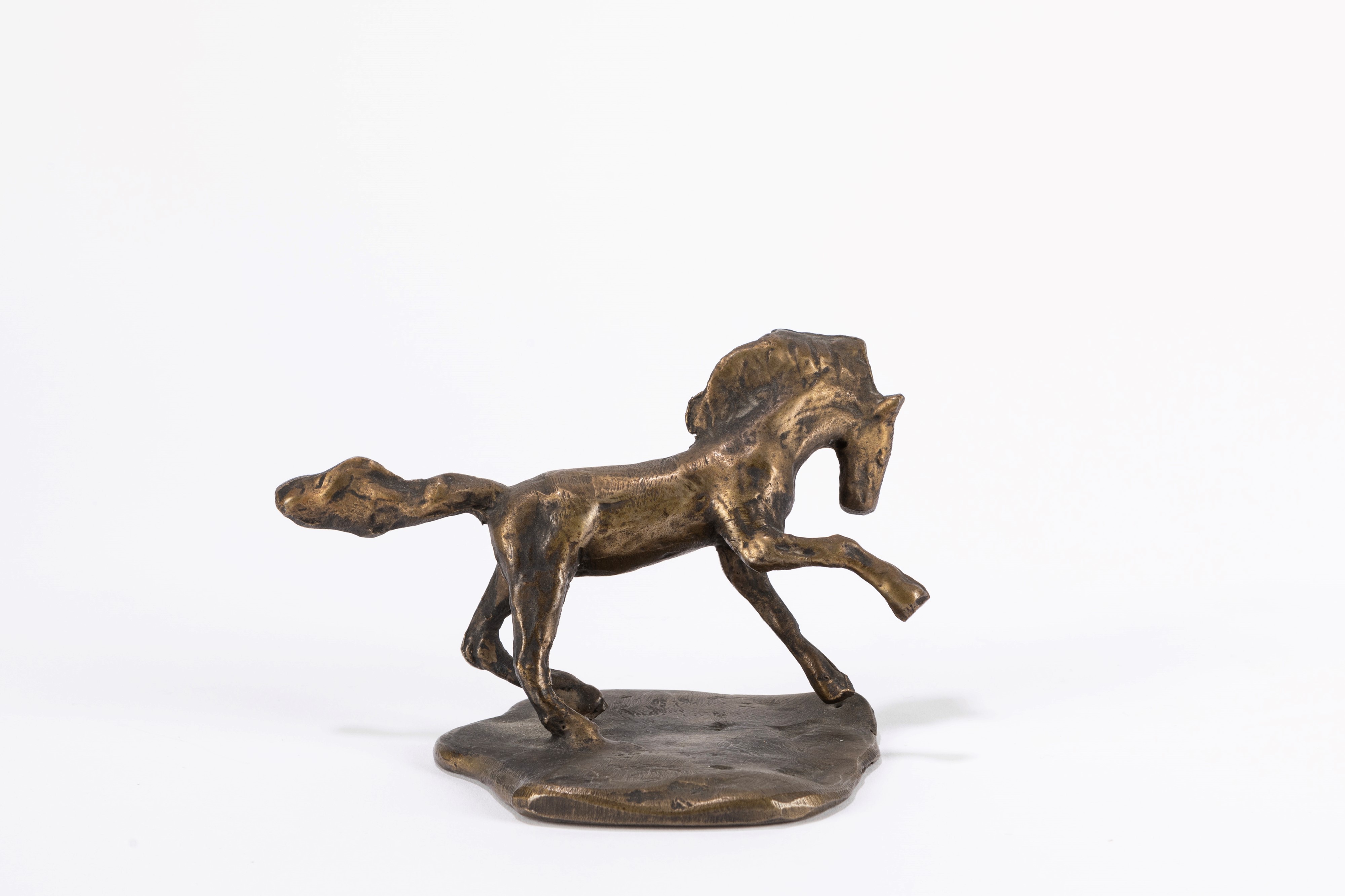 Tommaso Gismondi - Coppia di cavalli in bronzo