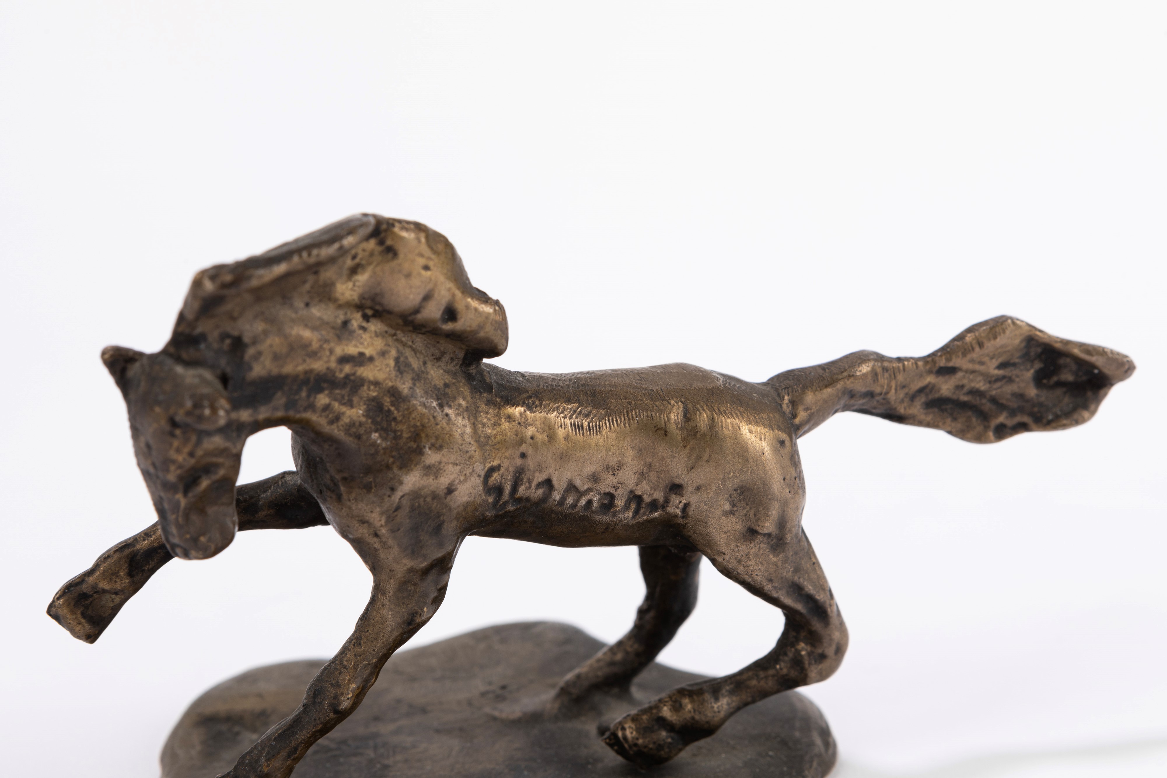 Tommaso Gismondi - Coppia di cavalli in bronzo