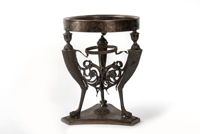 Tripode in Argento, Secolo XIX