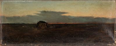 Il ritorno della diligenza, olio su tela, 1891