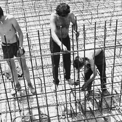 Senza titolo (Travail), stampa vintage alla gelatina ai sali d'argento