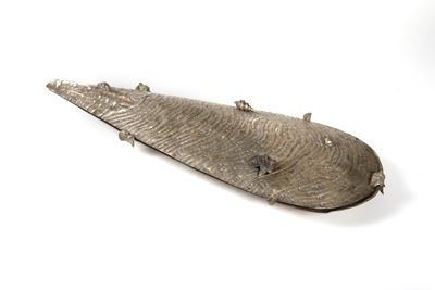 Grande Porta Crostacei in Silver Plate