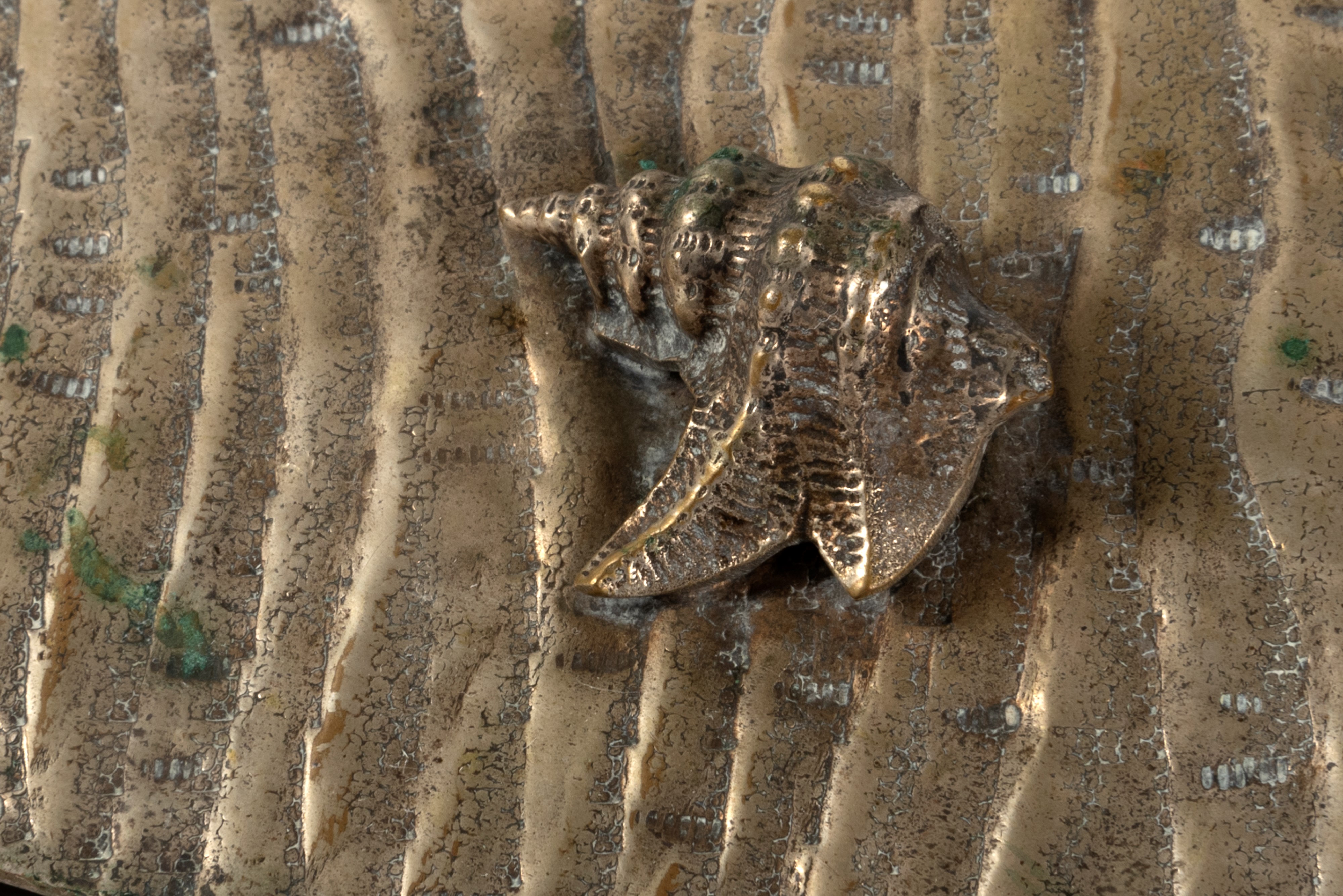 Franco Lapini - Grande Porta Crostacei in Silver Plate