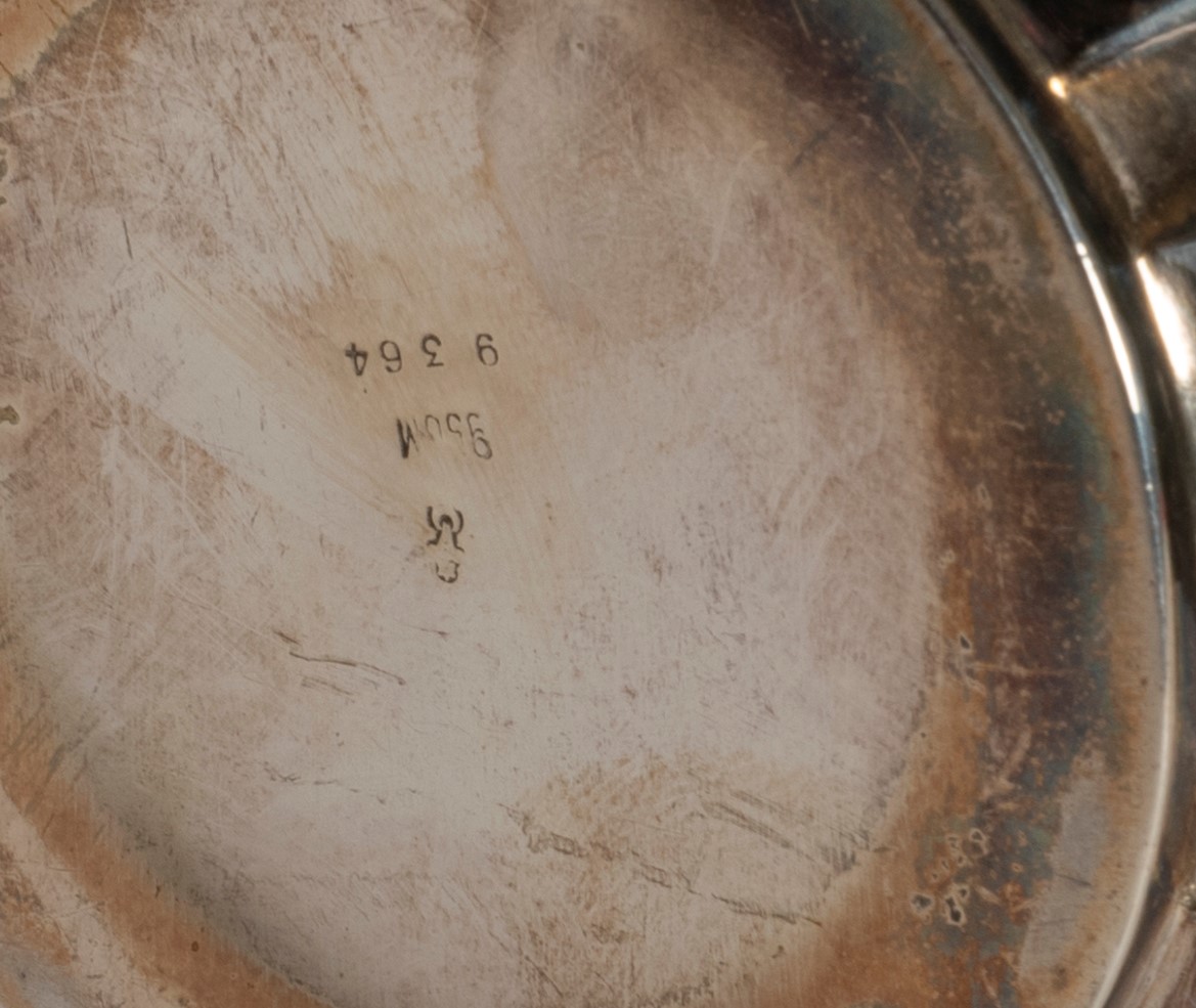 Servizio in Argento 950 Composto da Quattro Pezzi, Anni '20 del Novecento