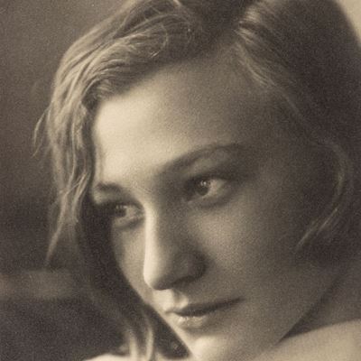 Ritratto femminile, stampa vintage alla gelatina ai sali d'argento