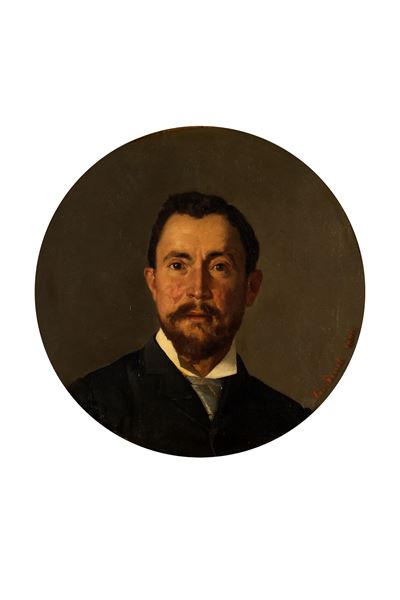 Ritratto del signor A. C., olio su tela