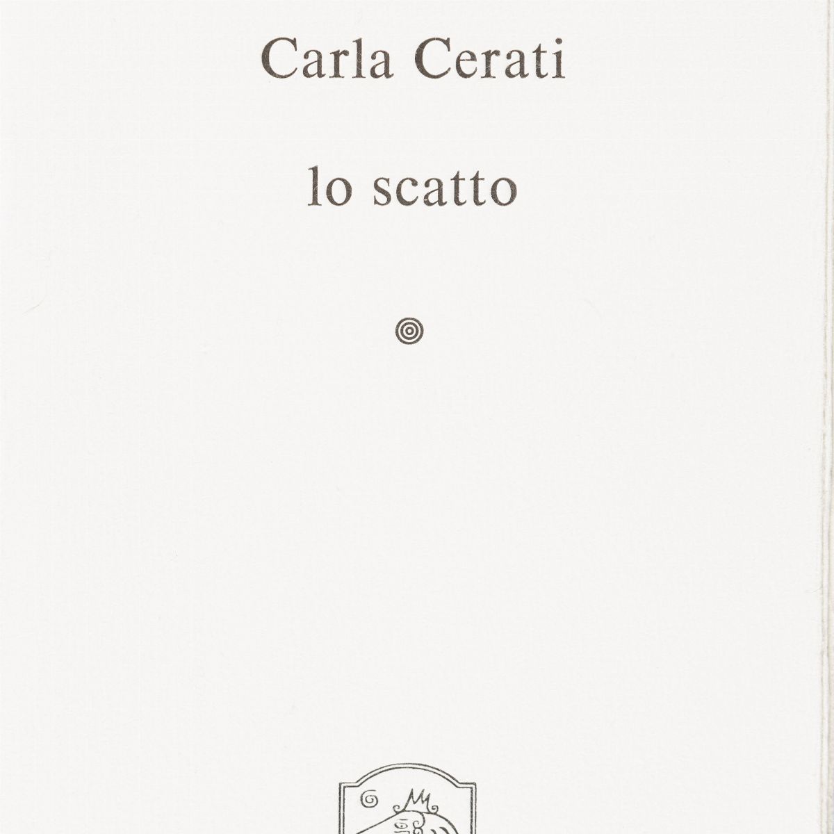 Carla Cerati - Lo Scatto
