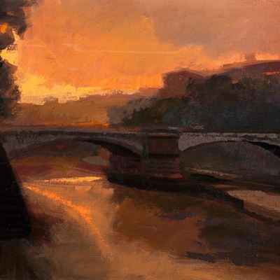 Senza titolo (olio su tela, 1972)