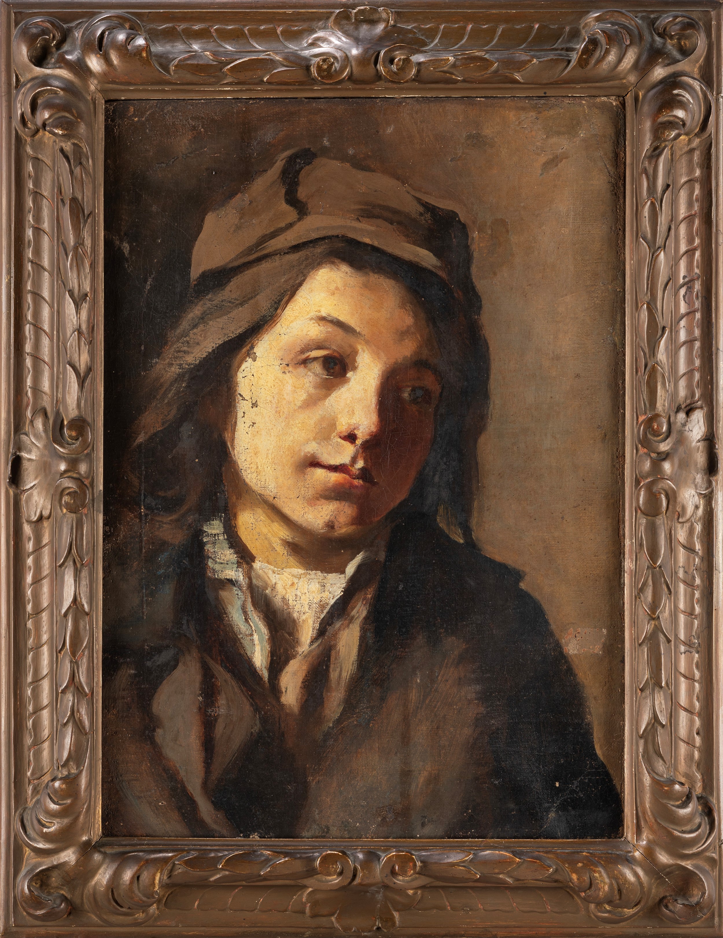 Scuola Lombarda, Secolo XIX - Ceruti Bresciano, Giovane popolano, olio su tela
