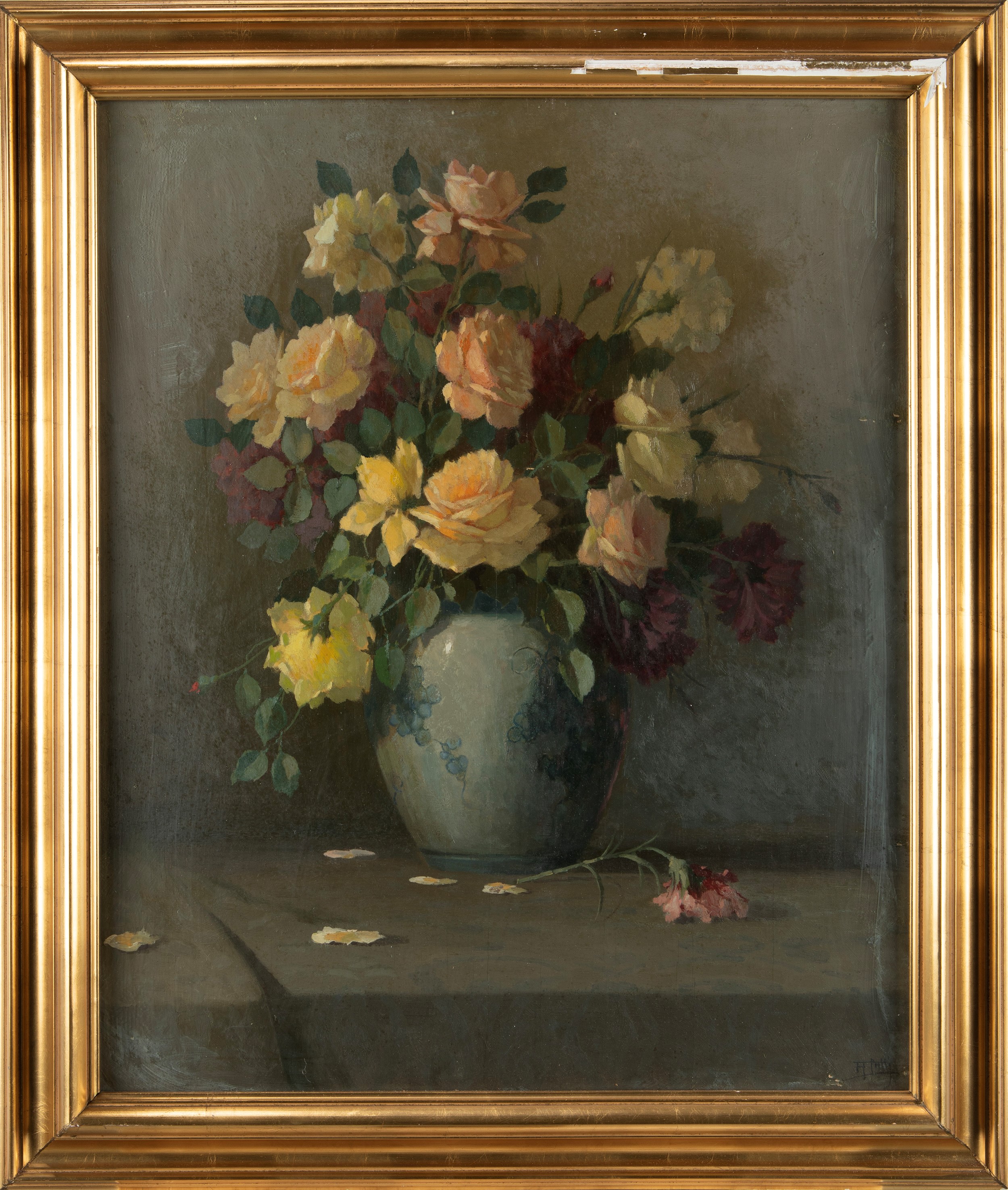 Aurelio Catti - Vaso di Rose