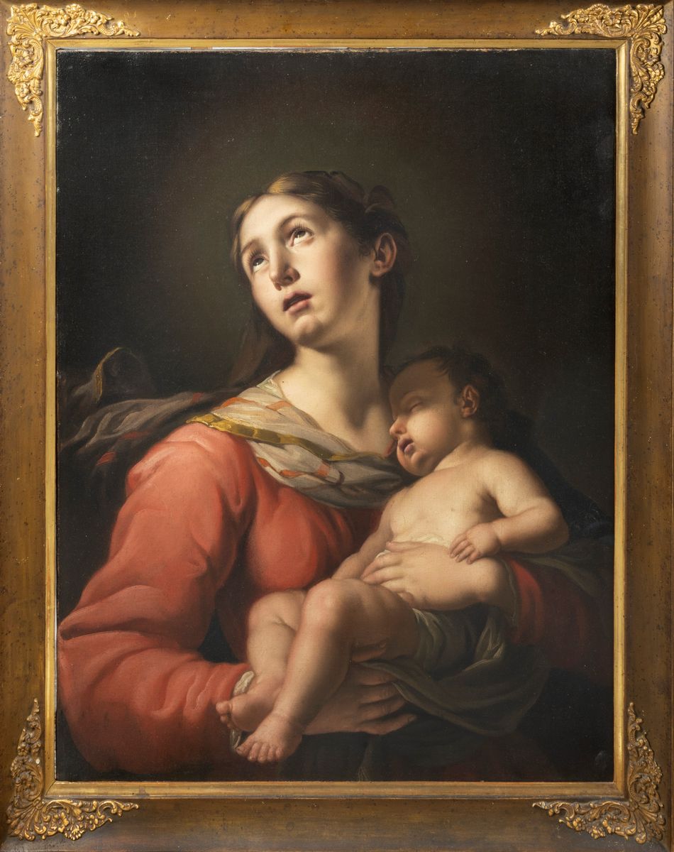 Scuola Toscana, Secolo XVIII - Madonna con Bambino