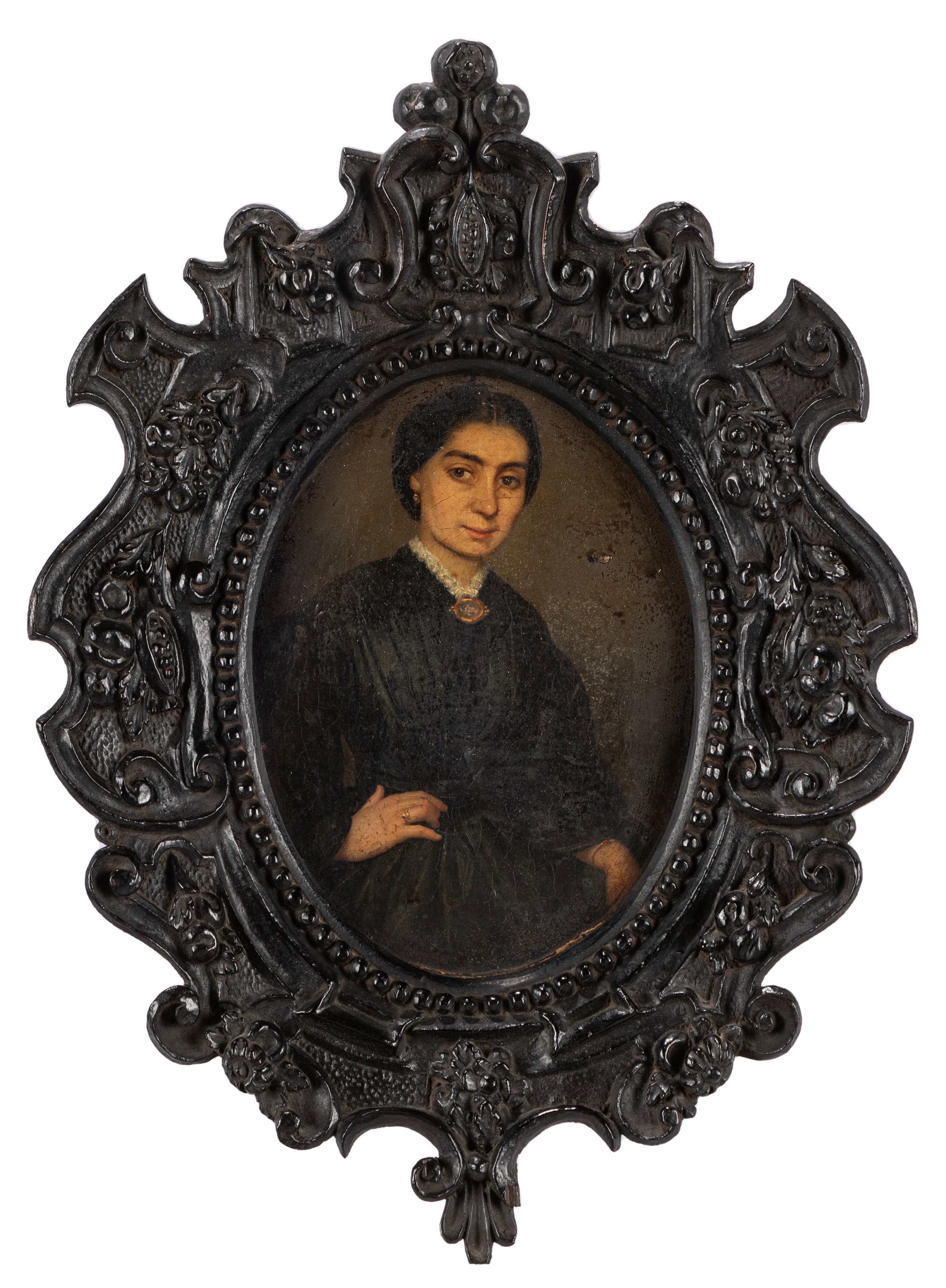 Attribuito a Ponziano Loverini (gandino 1845-1929) - Autor sconosciuto, Ritratti del tenente colo...
