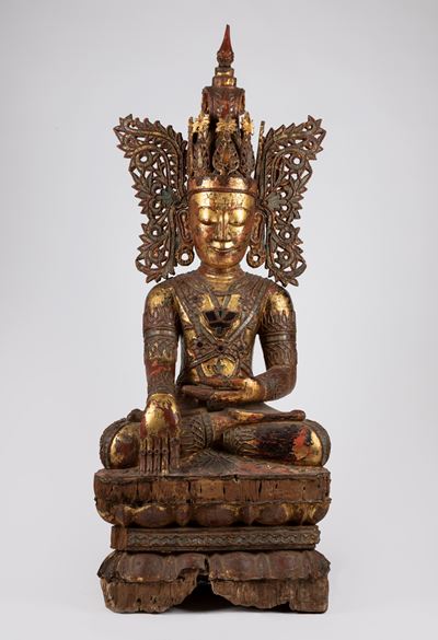 Grande Buddha Jambupati. Burma, Inizio Secolo XX