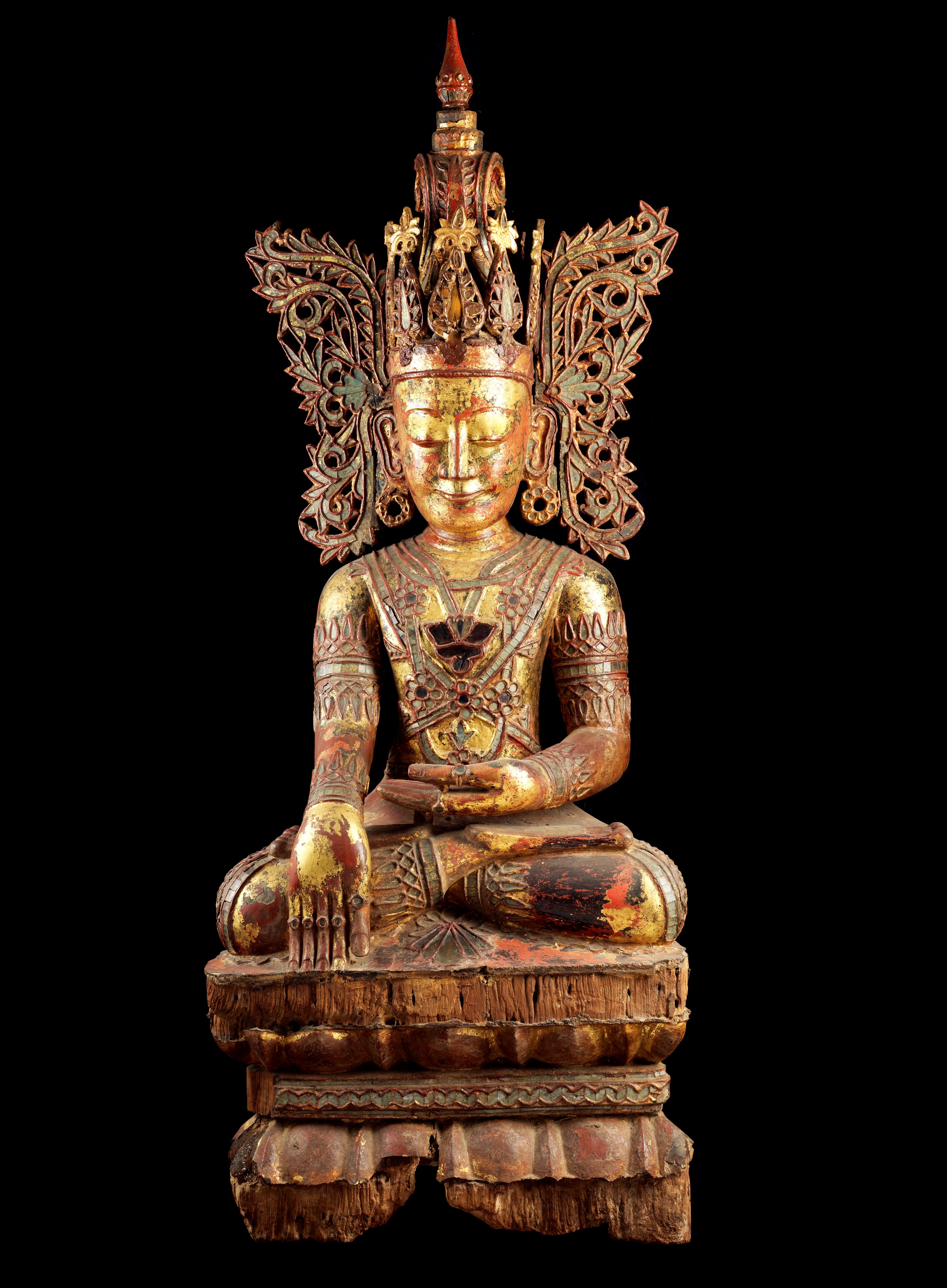 Grande Buddha Jambupati. Burma, Inizio Secolo XX
