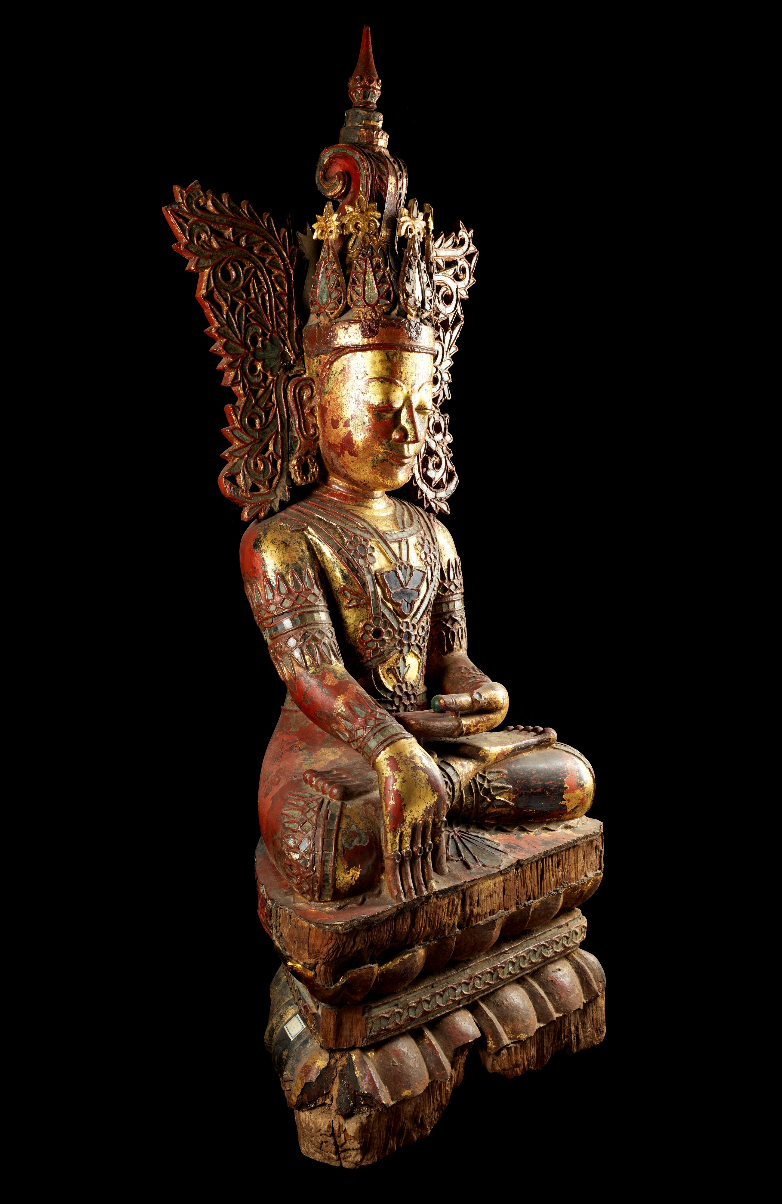 Grande Buddha Jambupati. Burma, Inizio Secolo XX