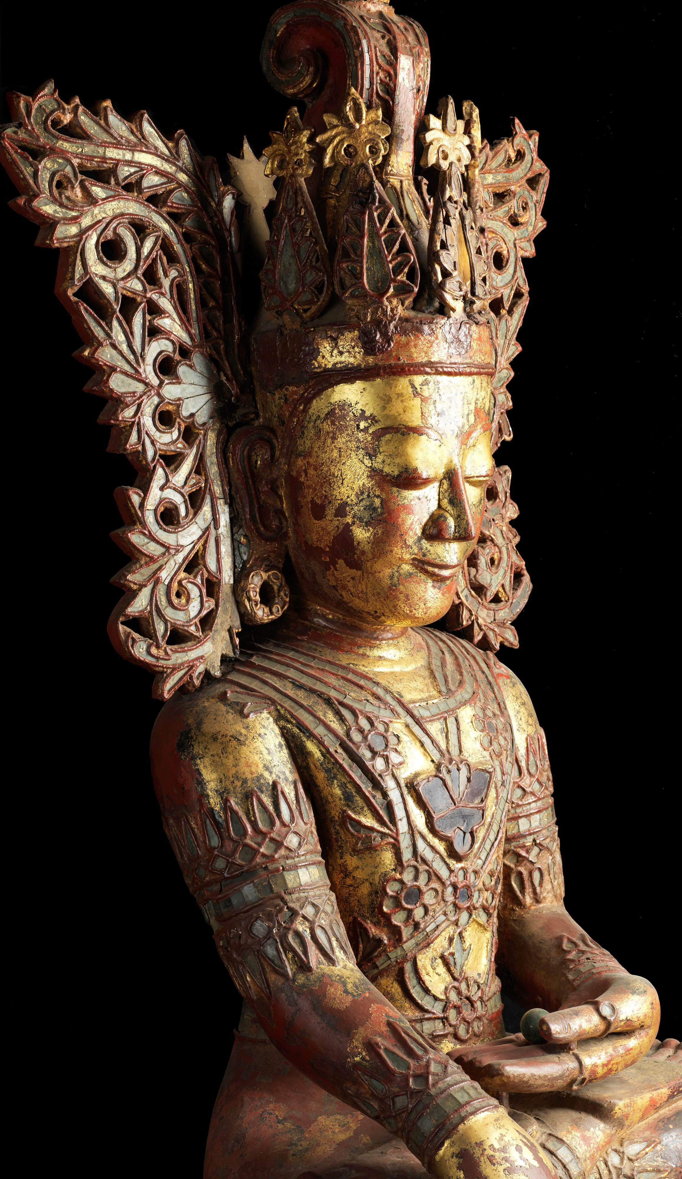 Grande Buddha Jambupati. Burma, Inizio Secolo XX