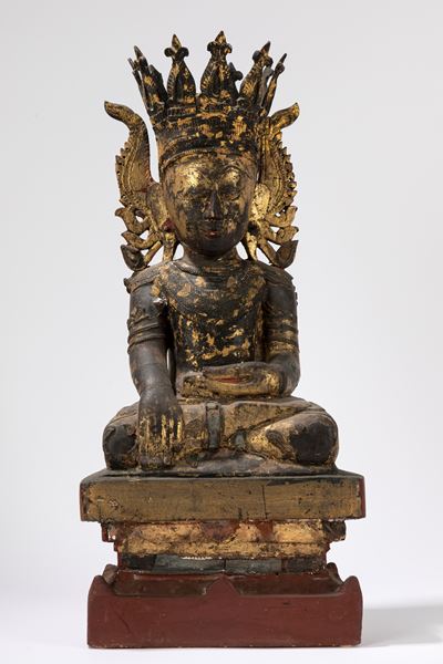 Buddha Jambupati. Burma, Secolo XIX/XX