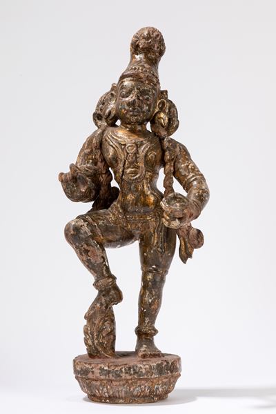 Figura di Demone Danzante. Sud Est Asia, Fine Secolo XIX