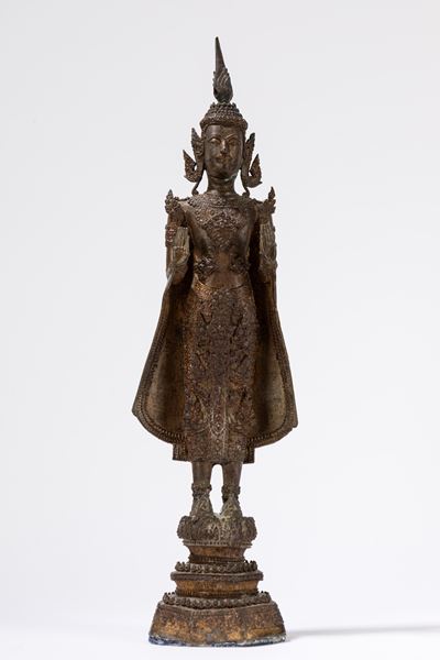 Buddha in Stile Rattanakosin. Thailandia, Fine Secolo XIX