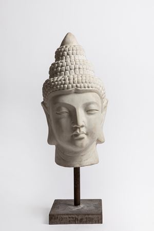 Testa di Buddha. India, secolo XX