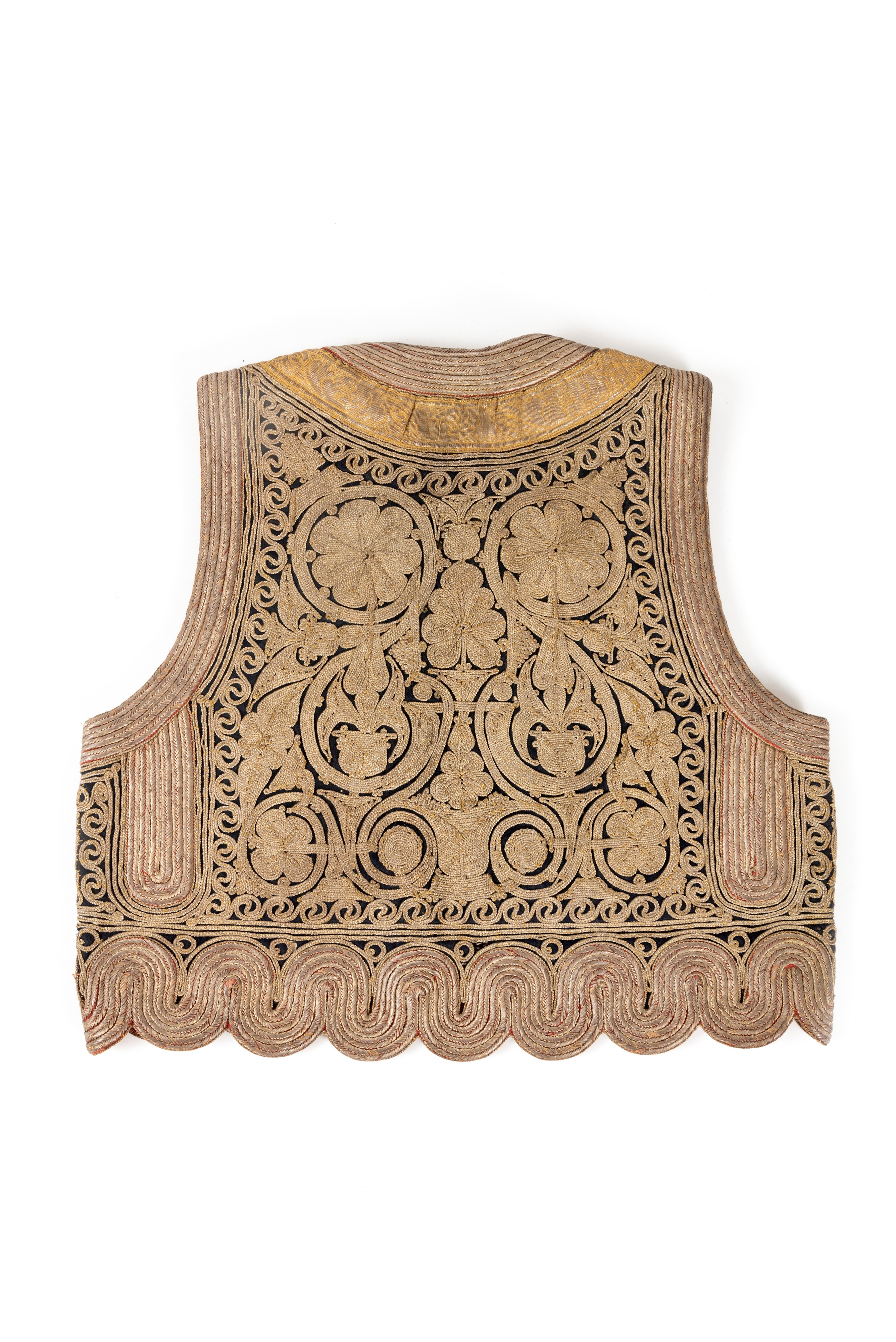 Gilet Ricamato a Fili D'argento, Grecia Secolo XIX