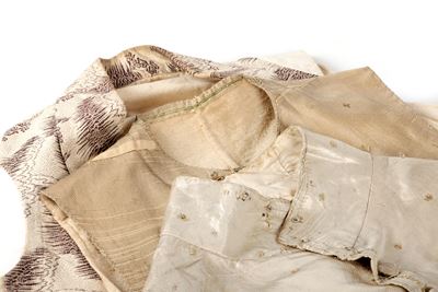 Lotto Composto da Due Gilet in Seta Ricamata, Secolo XVIII, e un Gilet in Broccato, Secolo XIX