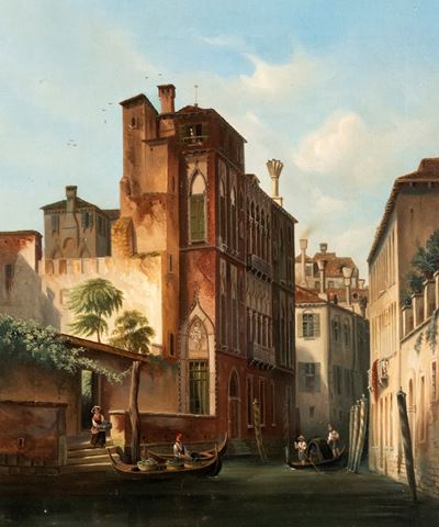 Veduta di Palazzo Sanudo Soranzo Van Axel ai Miracoli