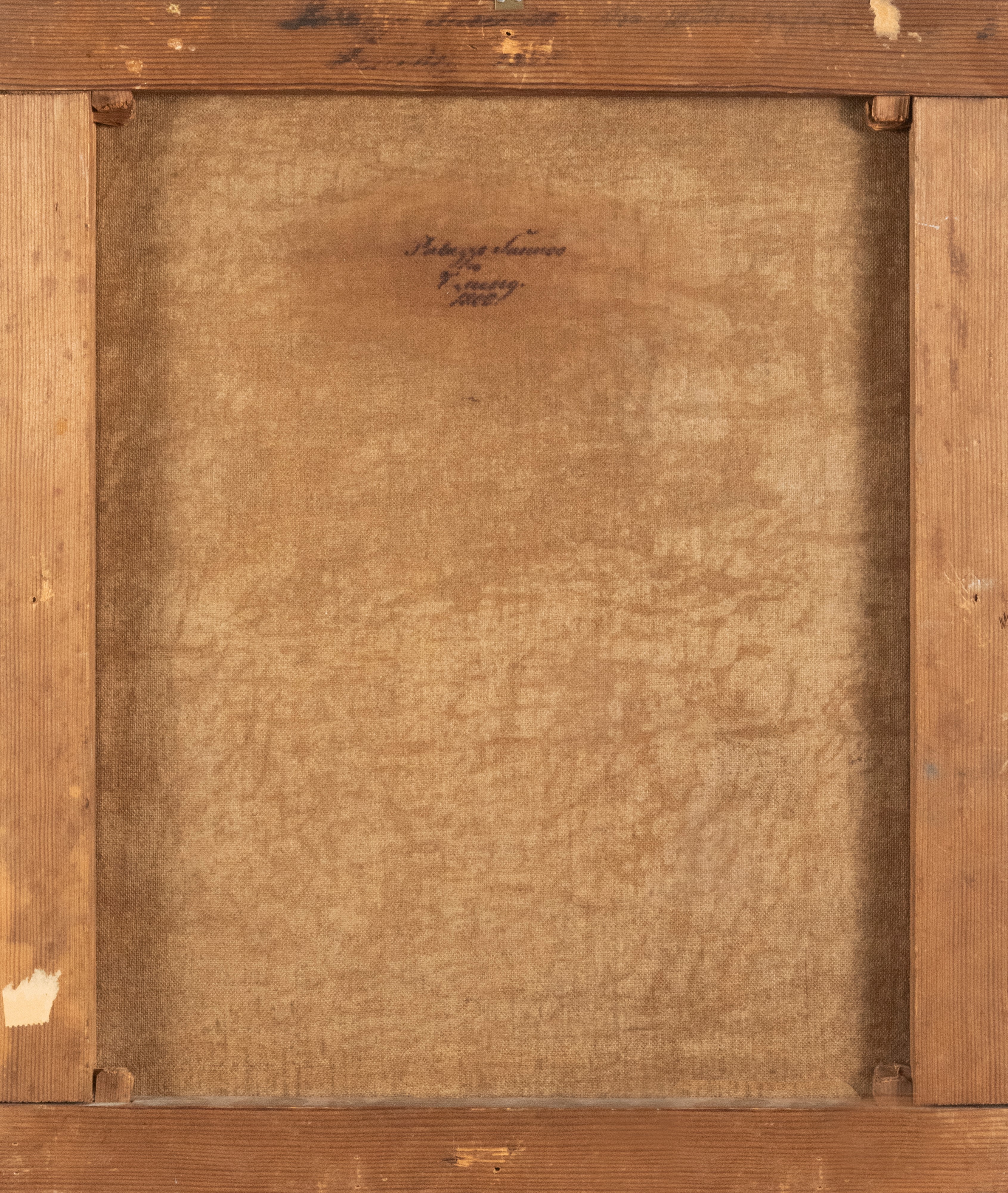 Scuola Veneta, Secolo XIX - Veduta di Palazzo Sanudo Soranzo Van Axel ai Miracoli