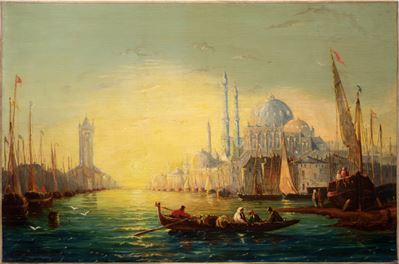 Veduta di Istanbul con Santa Sofia