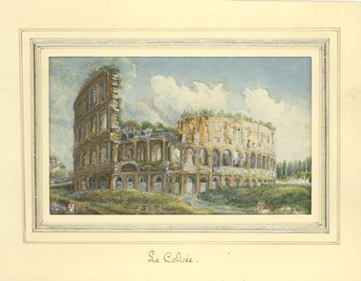 Veduta del Colosseo
