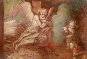 Allegoria dell'Inverno con Cronos