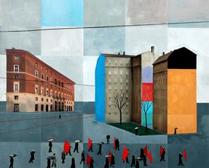 Il funerale del ferroviere