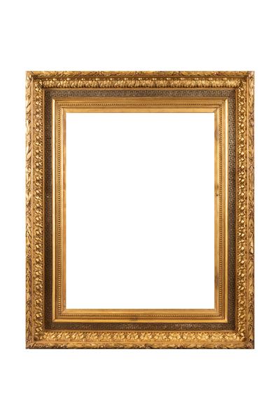 Cornice in Legno Dorato, Napoleone III, Francia, Secolo XIX