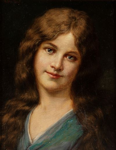 Anneth - olio su tela cm 37 x 28,5