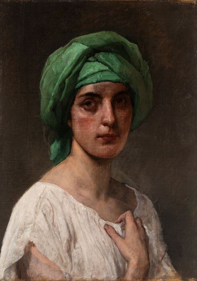 Odalisca (olio su tela, 1880)