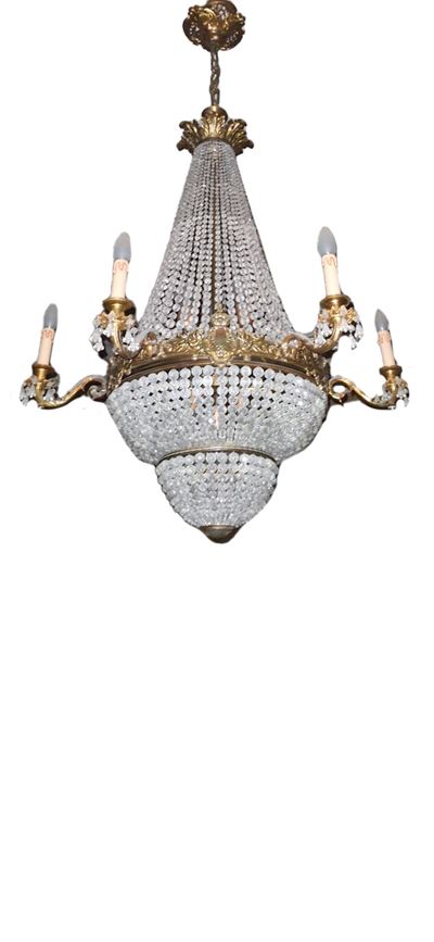 Lampadario in Cristallo, Secolo XX