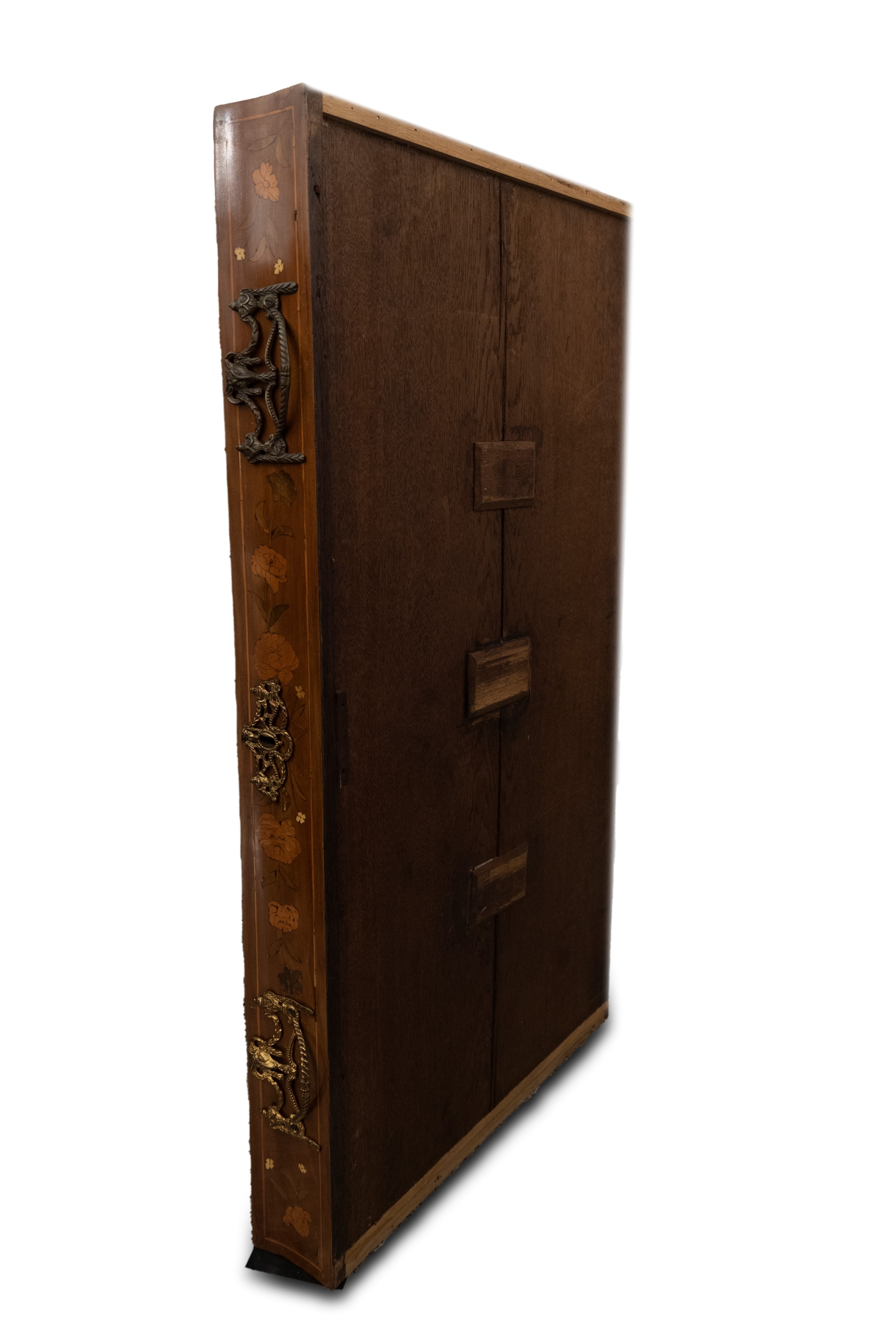 Ribalta in Legno Riccamente Intarsiato, Olanda Secolo XVIII