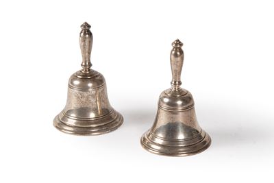 Coppia di Campanelli in Argento, Tiffany, Inizi Secolo XX