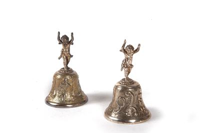 Coppia di Campanelli Argento, Londra, Inghilterra Secolo XX