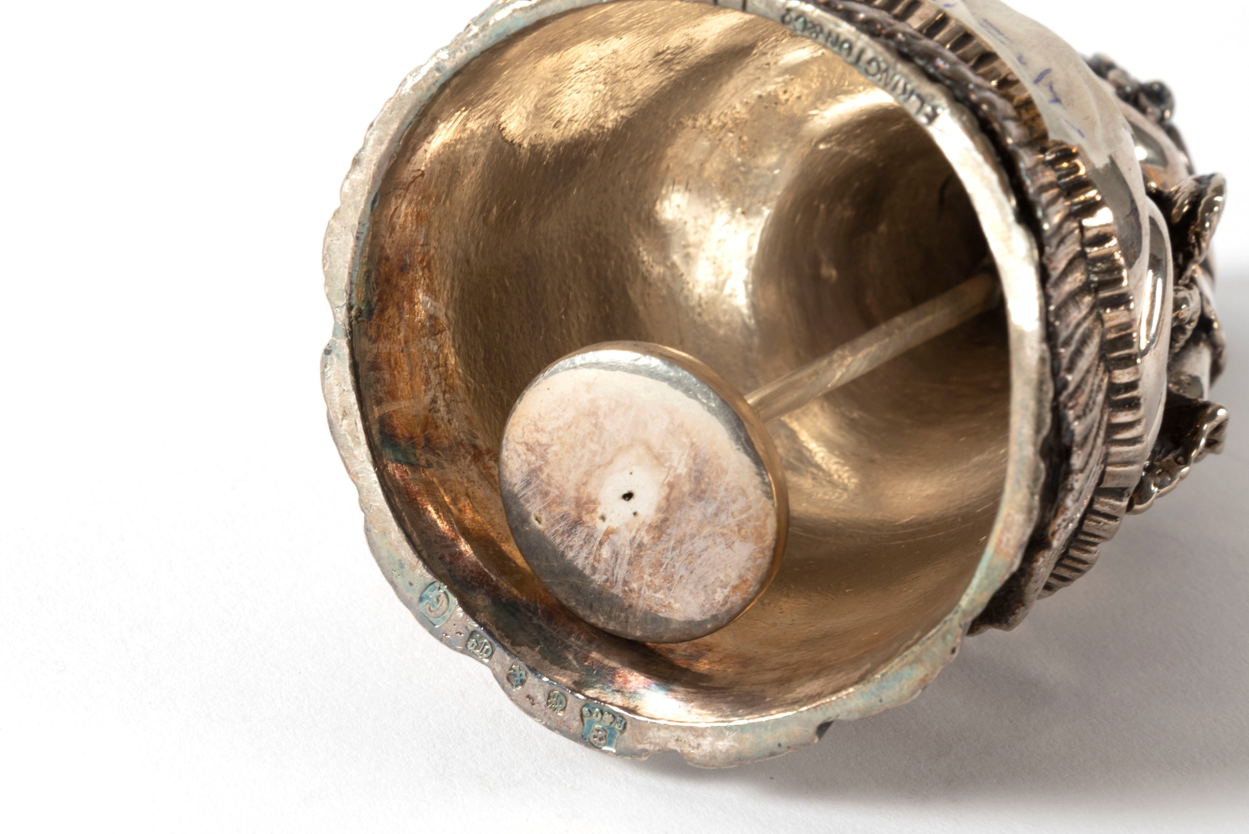 Lotto Composto da Quattordici Campanelli in Bronzo Dorato e Argentato, Secolo XX