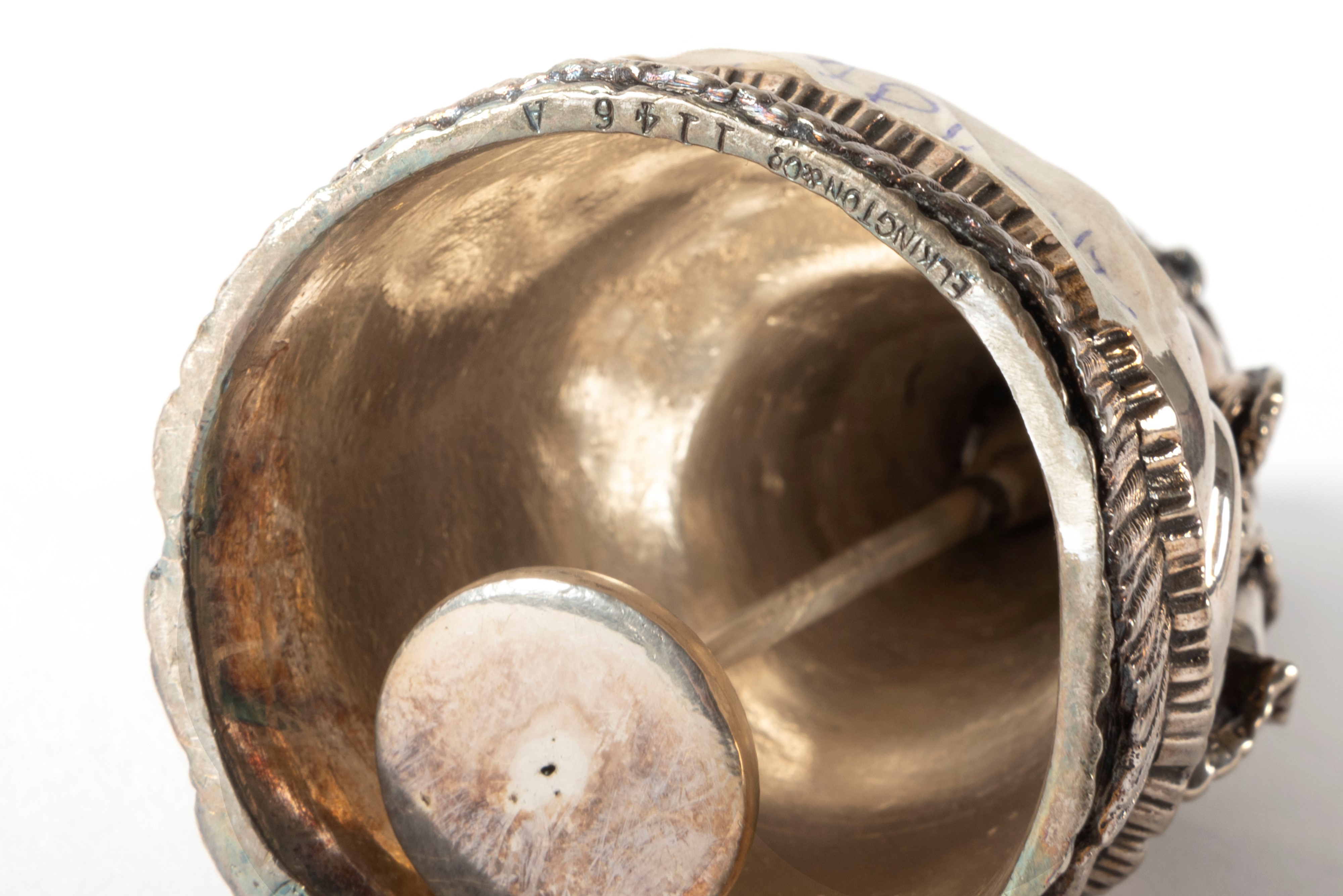Lotto Composto da Quattordici Campanelli in Bronzo Dorato e Argentato, Secolo XX
