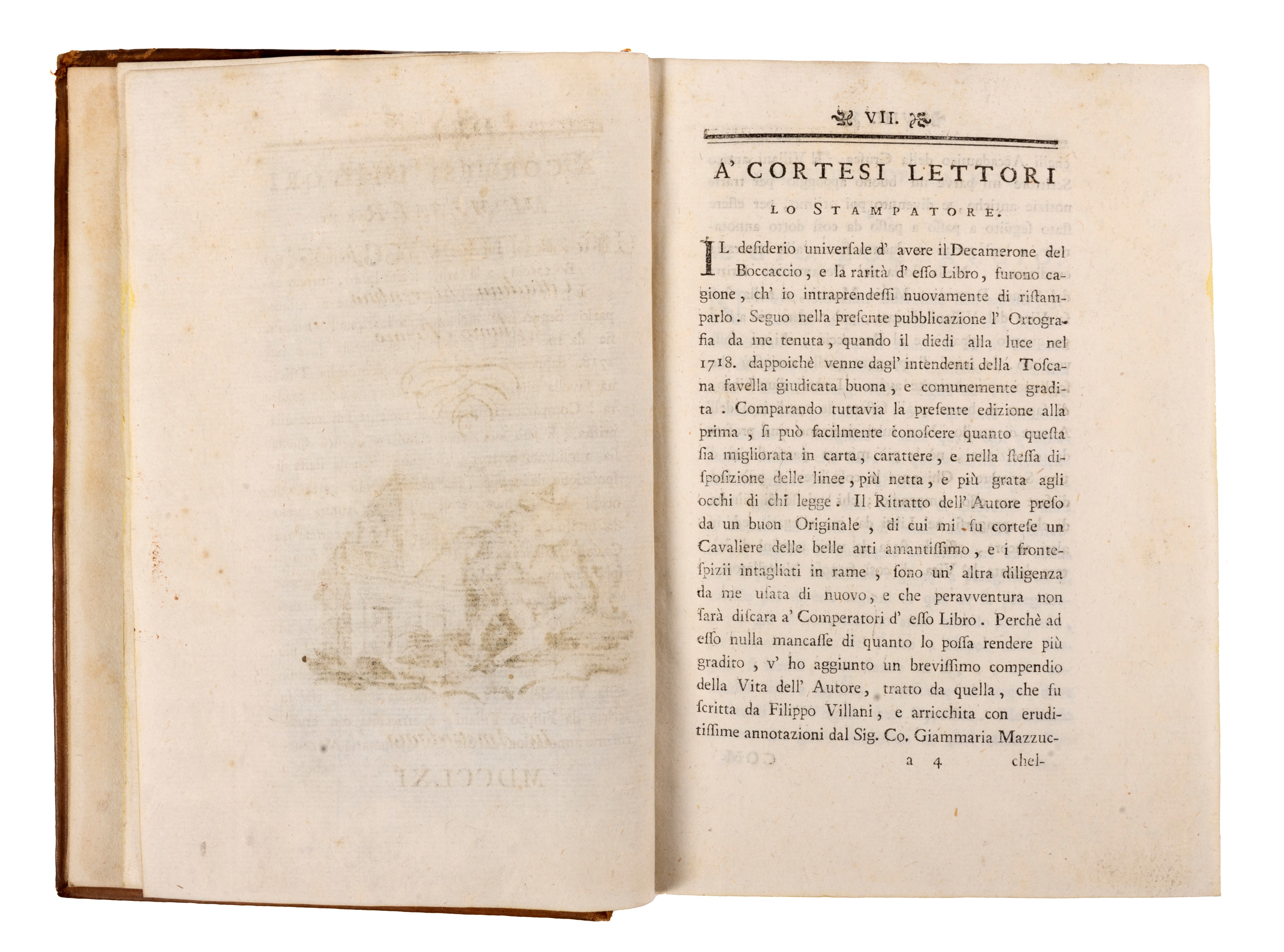 Giovanni Boccaccio - Del Decamerone – Edizione del 1761