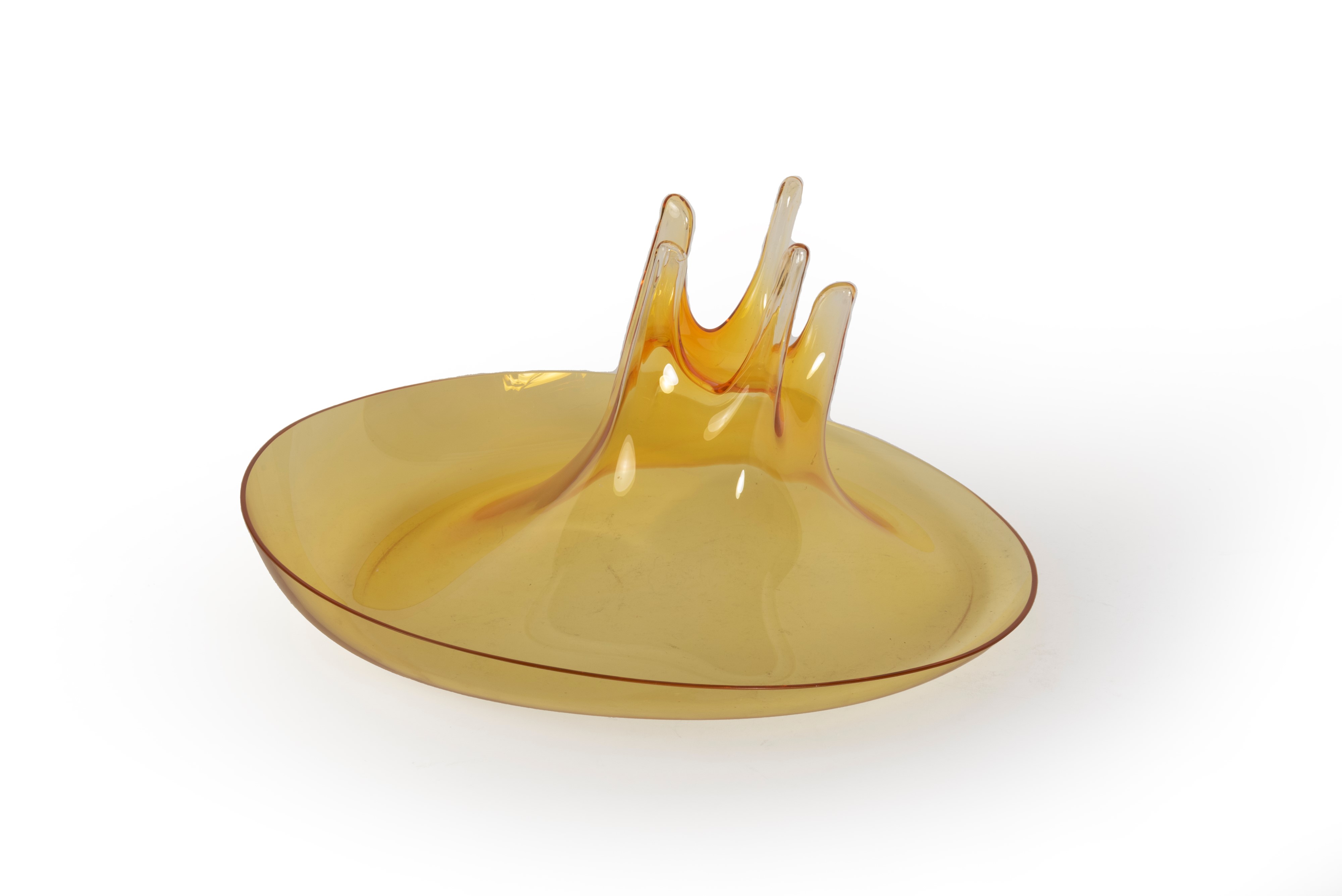 Toni Zuccheri - Centrotavola in Vetro Soffiato di Murano, Veart, Secolo XX