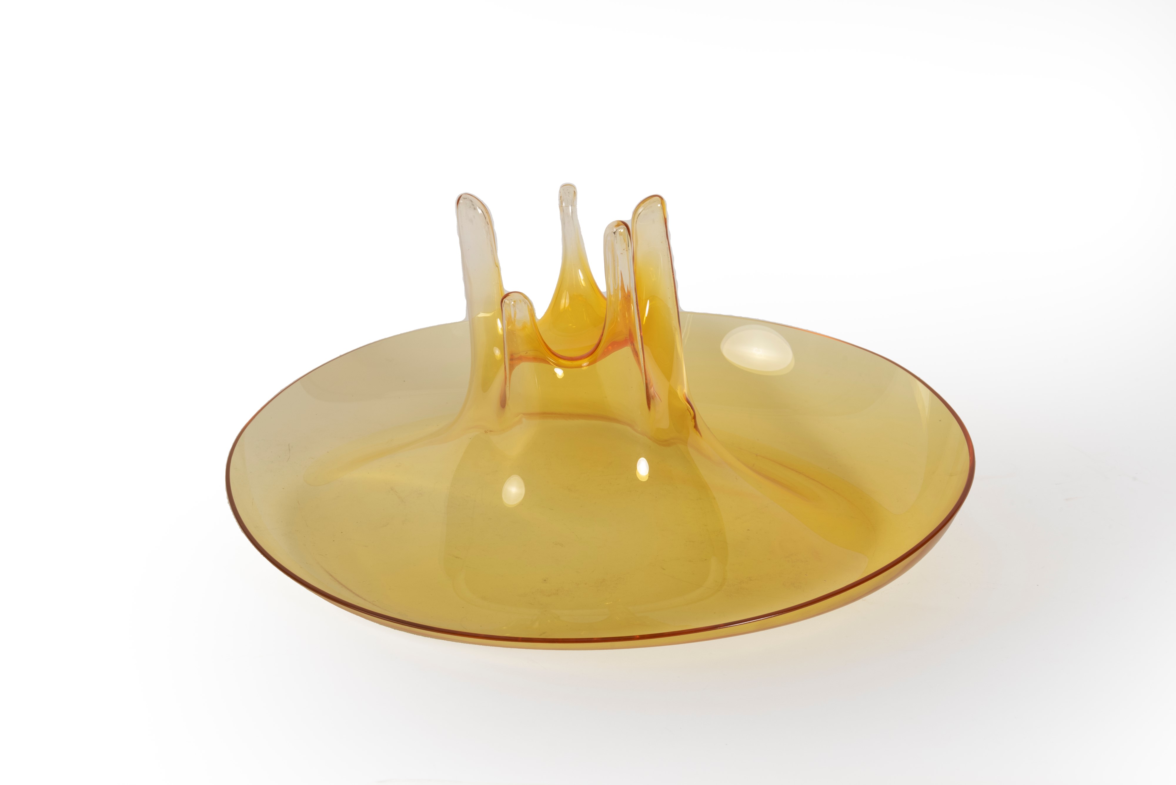 Toni Zuccheri - Centrotavola in Vetro Soffiato di Murano, Veart, Secolo XX