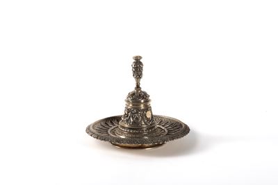 Campanello su Piattino in Argento, Milano Secolo XX