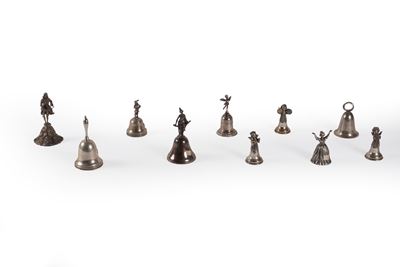 Lotto Composto da Dieci Campanelli in Argento, Secolo XX