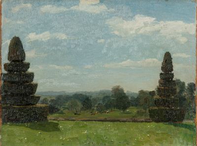 Beautiful day, olio su tavola